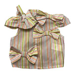 Miss Grant Camicia Mezza Manica Fantasia A Righe per Neonata MG1290 MULTICOLOR MISS GRANT 