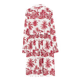 Saint Barth Abito Manica Lunga Stampa Fantasia per Bambina PIH000104 BIANCO/ROSSO SAINT BARTH 