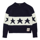 N°21 maglia tinta unita con stampa Blu per Bambino N21955 BLU N°21 