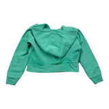 @Madilly Grüner Kapuzenpullover mit Reißverschluss, einfarbig, für Kinder
