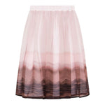Eleventy Gonna Bicolore con Fantasia E Tulle per Bambina EW7A04 ROSA ELEVENTY 
