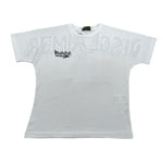 Disclaimer T-Shirt tinta unita con Stampa Bianco per Bambino 23EDK53816 BIANCO DISCLAIMER 