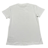 Manila Grace T-Shirt Girocollo Tinta Unita con Stampa per Bambina MG2661 BIANCO MANILA GRACE 