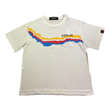 Replay T-Shirt Girocollo Tinta Unita con Logo per Bambino SB74077 BIANCO REPLAY 