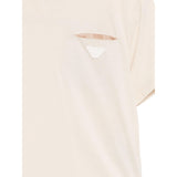 Emporio Armani T-Shirt Girocollo Tinta Unita con Taschino per Bambino EB000111X BEIGE EMPORIO ARMANI 