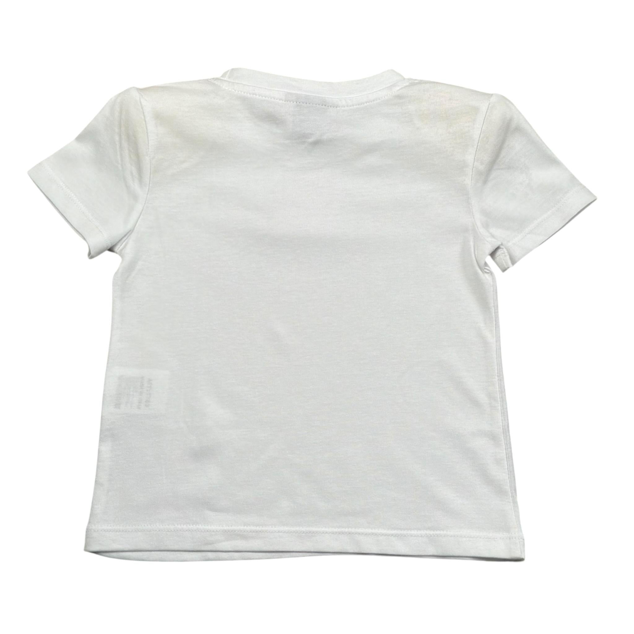 Mariuccia T-Shirt Girocollo Tinta Unita per Neonata MBS23T780N BIANCO MARIUCCIA 