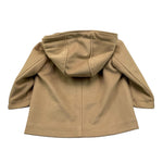 NUPKEET cappotto tinta unita con cappuccio Beige per Bambino 34NK588J BEIGE NUPKEET 