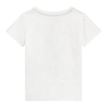 Guess T-Shirt Girocollo Tinta Unita con Stampa per Neonato N5RI20K8HM4XX BIANCO GUESS 