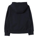 IL GUFO felpa tinta unita con zip e cappuccio Blu per Bambino A24GA441N0094 BLU IL GUFO 