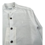 Siviglia Camicia Manica Lunga Tinta Unita con Collo Coreano per Bambino SVJSH17196 BIANCO SIVIGLIA 