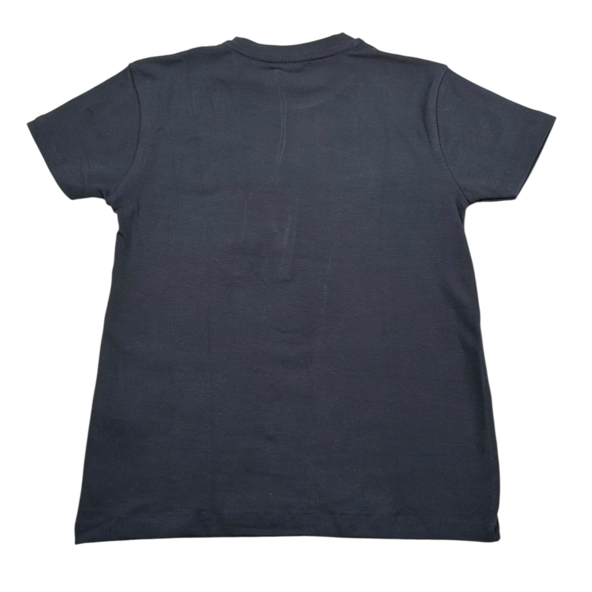 Refrigiwear T-Shirt Girocollo Tinta Unita Constampa per Bambino RW376 BLU REFRIGIWEAR 