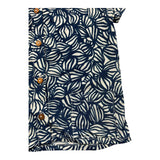 Wedoble Camicia Mezza Manica Stampa Fantasia Blu Per Neonato