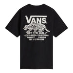 Vans T-Shirt Girocollo Tinta Unita con Stampa per Bambino VN000MK2BLK NERO VANS 