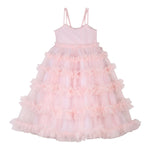Billieblush Abito Cerimonia Tinta Unita con Tulle  per Bambina U20976X ROSA BillIEBLUSH 