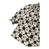 PICCOLA LUDO abito manica lunga tinta unita fantasia floreale Bianco per Neonata BS9WB0344N BIANCO PICCOLA LUDO 