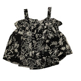 Dixie Top Tinta Unita con Ricami In Contrasto per Bambina CC22084G74 NERO DIXIE 