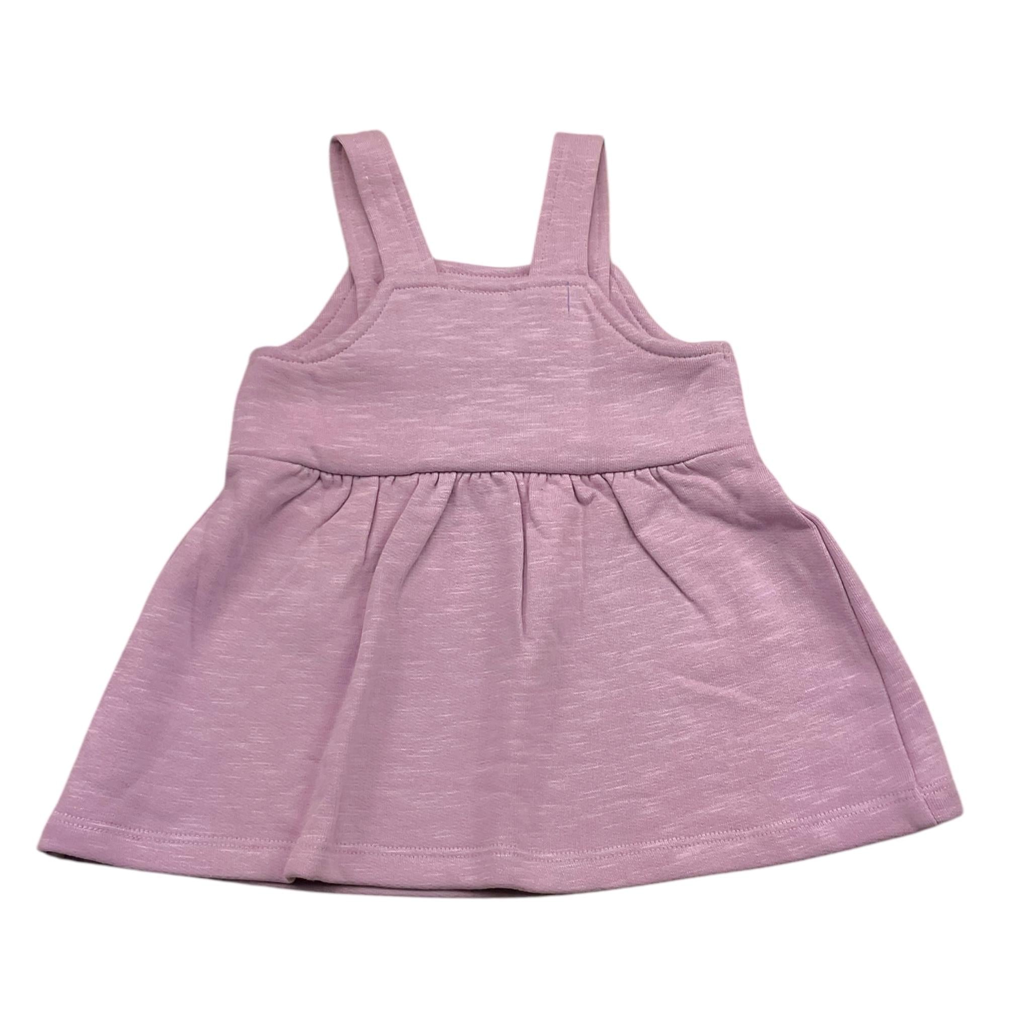 YATSI BABY salopette tinta unita con stampa Lilla per Neonata 24444600 LILLA YATSI BABY 