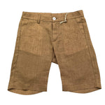 Little Bear Bermuda Tinta Unita con Girovita Regolabile per Bambino 8229 MARRONE LITTLE BEAR 