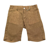 Little Bear Bermuda Tinta Unita con Girovita Regolabile per Bambino 8229 MARRONE LITTLE BEAR 