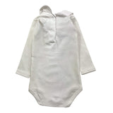 BABIDU body tinta unita con colletto Bianco per Neonato 32454 BIANCO BABIDU 