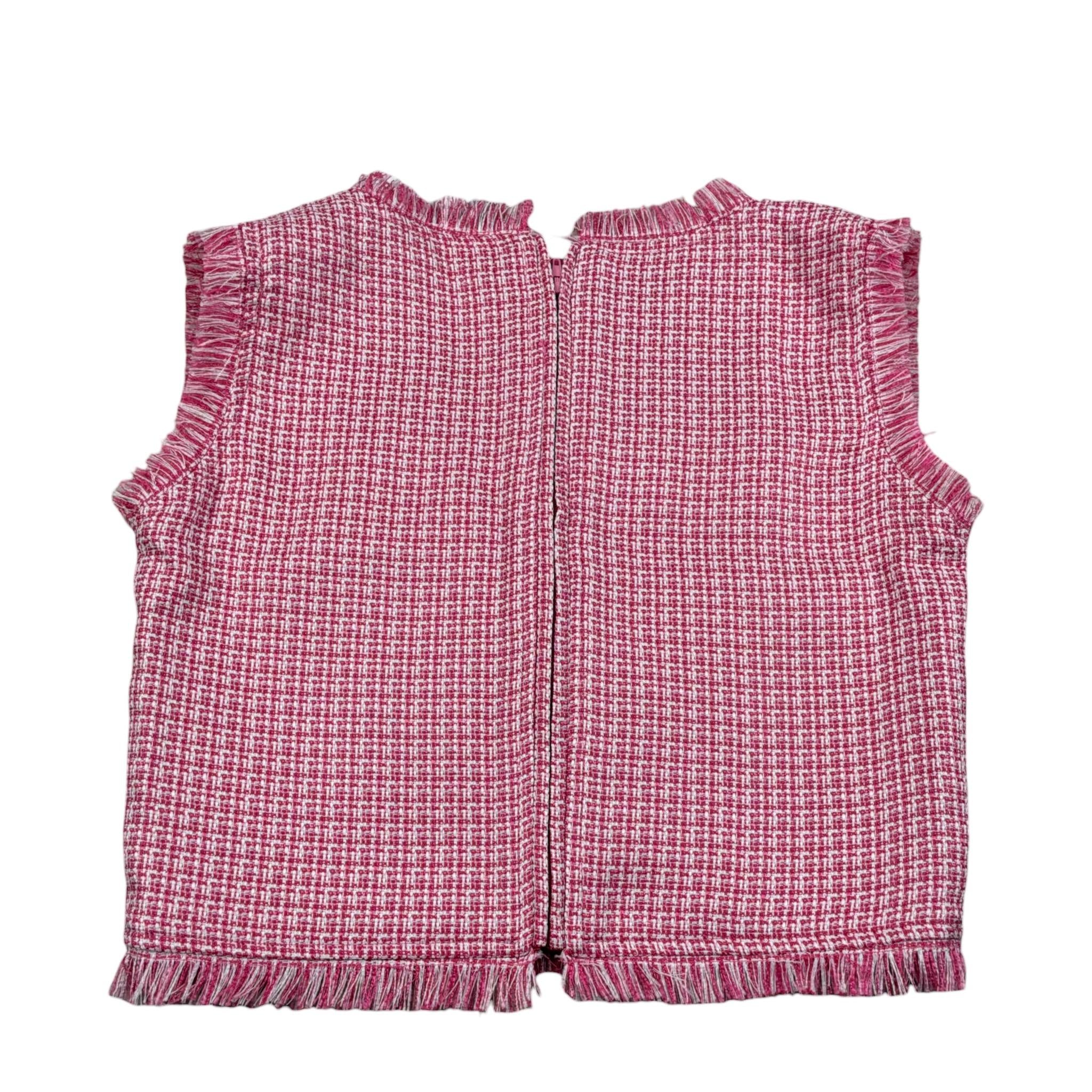 Janice Top Giromanica tinta unita Rosa per Bambina JN670R ROSA JANICE 