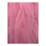 Guess Gonna Tinta Unita In Tulle Rosa per Bambina