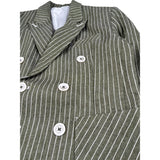 Emanuel Pris Giacca Tinta Unita con Taschino per Bambino EGC1075RX VERDE EMANUEL PRIS 