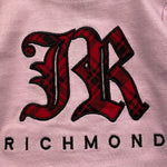 JOHN RICHMOND shirt tinta unita girocollo con stampa Rosa per Neonata RIA25077TS ROSA JOHN RICHMOND 
