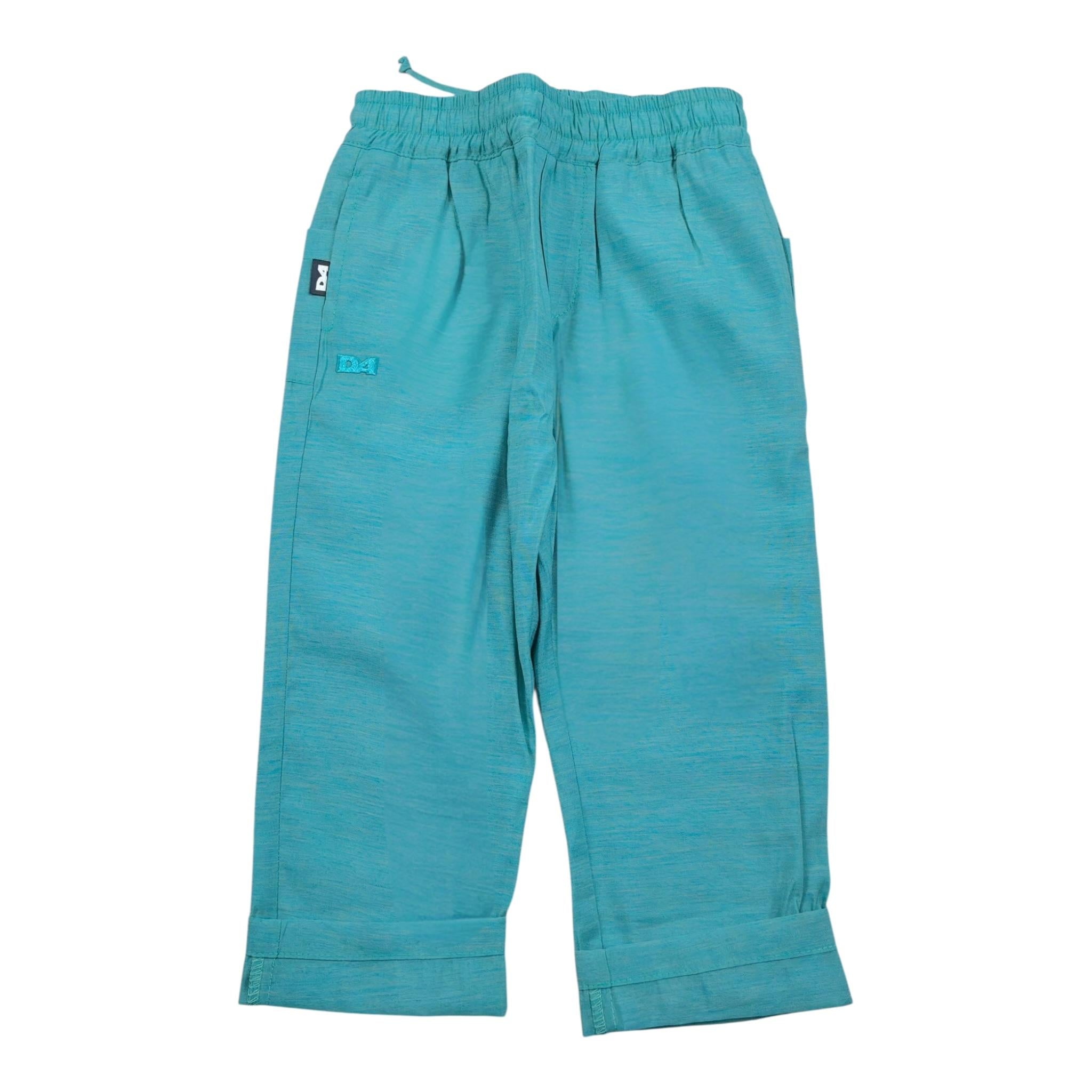 Daniele Alessandrini Pantalone tinta unita con Elastico In Vita Verde per Neonato 1295P00017X VERDE DANIELE ALESSANDRINI 