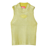 Diesel Canotta Tinta Unita con Logo per Bambina J02199 GIALLO DIESEL 