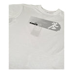 Diadora Completo 2 Pezzi T-Shirt-Bermuda Bicolore per Bambino 102181711 BIANCO/NERO DIADORA 