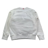 Saint Barth Felpa Girocollo Tinta Unita con Stampa per Bambino 00798L BEIGE SAINT BARTH 