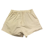 Pinko Short Tinta Unita con Elastico In Vita per Bambina KFBE001 PANNA PINKO 