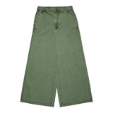 MAISON MARGIELA pantalone modello a palazzo tinta unita Verde per Bambina M60627 VERDE MAISON MARGIELA 
