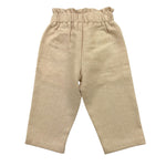 Y-CLU pantalone tinta unita con elastico in vita Beige per Neonata YN20759 BEIGE Y-CLU 