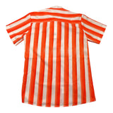 Louis Dieudonne' Zweifarbig gestreiftes Fantasy Kostüm Weiß/Orange für Kinder