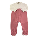 Mayoral Tutina Manica Lunga Bicolore per Neonata 1751 BIANCO/ROSA MAYORAL 