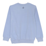 Trussardi Felpa Girocollo Tinta Unita con Stampa per Neonato TIP25012FE AZZURRO TRUSSARDI 