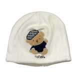 NANAN cappello tinta unita con stampa Bianco per Neonato I24113PCB BIANCO NANAN 