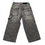 I'M BRIAN jeans tinta unita con girovita regolabile Nero per Neonato CARPJL2324N NERO I'M BRIAN 