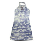Juicy Couture Abito Bicolore con Fantasia Zebrata per Bambina JBX6523 BIANCO/VIOLA JUICY COUTURE 