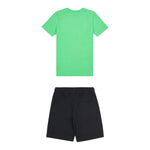 New Balance Completo 2 Pezzi T-Shirt-Bermuda Bicolore per Bambino LAKB0134 VERDE/NERO NEW BALANCE 