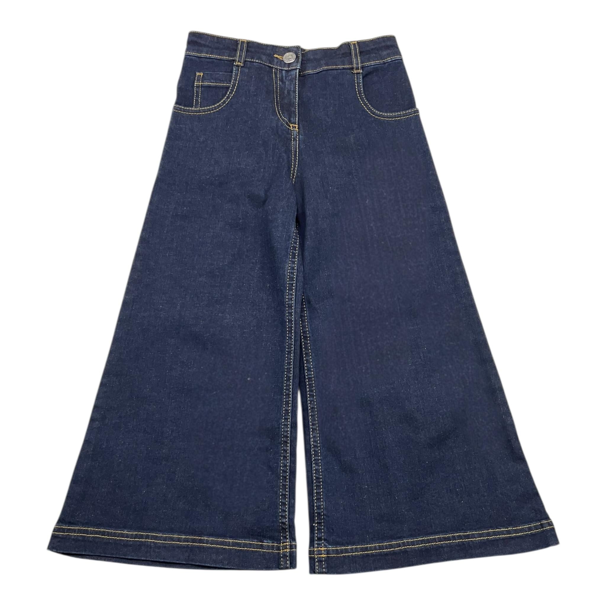 ETRO jeans modello a palazzo tinta unita Blu per Bambina GV6B30X BLU ETRO 