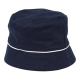 Boss Cappello Pescatore Tinta Unita con Logo per Neonato J52239 BLU BOSS 
