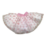 Ninnaoh Completo Body-Gonna Bicolore Bianco/Rosa per Neonata