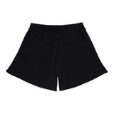 Maison Margiela Short In Tuta Tinta Unita Con Elastico In Vita Nero Per Bambina