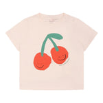 Stella Mccartney T-Shirt Girocollo Tinta Unita con Stampa per Neonata TW8051 ROSA STELLA McCARTNEY 