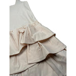 Lu Lu By Miss Grant Abito Tinta Unita per Bambina LL3689 BEIGE LU LU BY MISS GRANT 