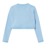 Mayoral Coprispalle Tinta Unita Glitterato per Bambina 321 AZZURRO MAYORAL 