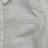 Guess Camicia Tinta Unita con Logo per Neonato N3YH04WE5W0 BIANCO GUESS 